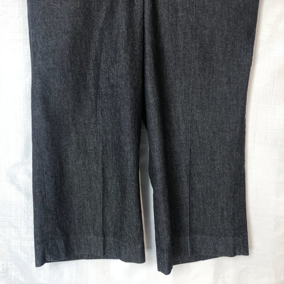 Sandro Sportswear Women's Capri Pants Size 14 Gray - Picture 3 of 7